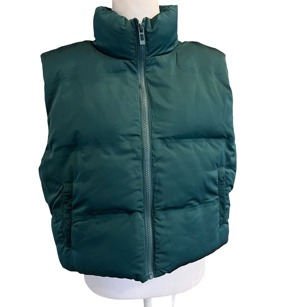 Thread & Supply Teal Puffer Vest